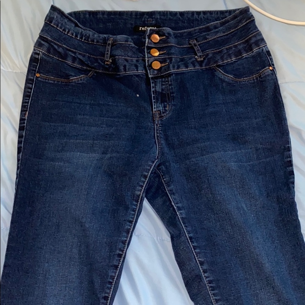 Dark Denim high waisted Jeans